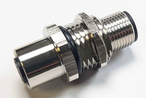 8 Channel Analog/Digital Sensor Bulkhead Connector M12 12P