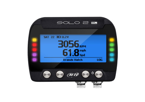 Solo 2 DL GPS Lap Timer with CAN/RS232ECU Cable-Flying Leads