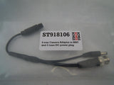 Discontinued Wire Harness, Bullet Camera Plug to BNC