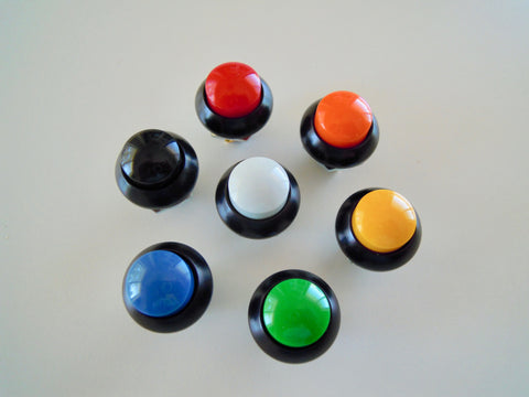 Otto P7 Push Button, Raised Dome, Momentary